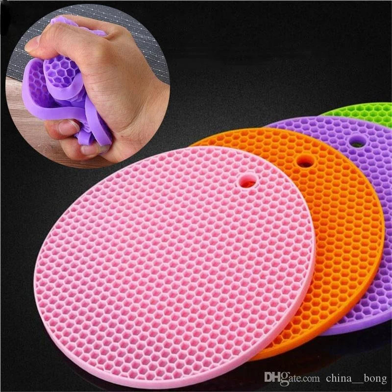 Silicone Honeycomb Trivet Mat