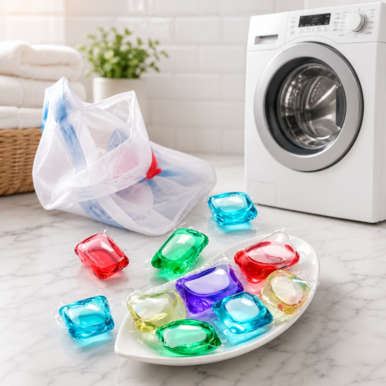 Laundry Detergent Gel Pods