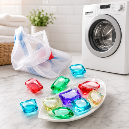 Laundry Detergent Gel Pods