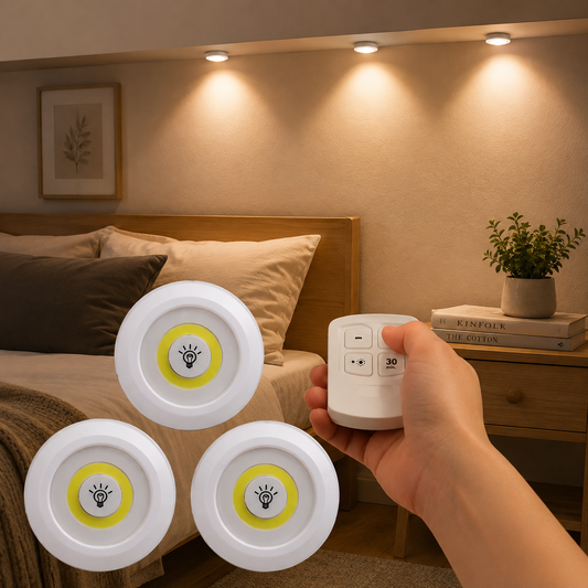 Wireless LED Puck Lights Remote