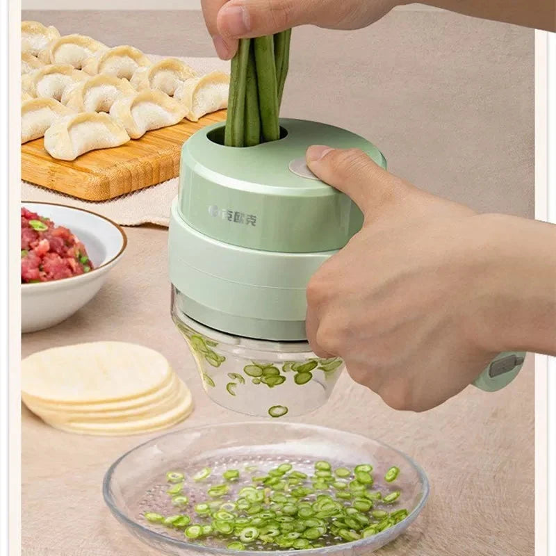 Cordless Handheld Mini Food Processor for Garlic, Chili, Onion & Herbs