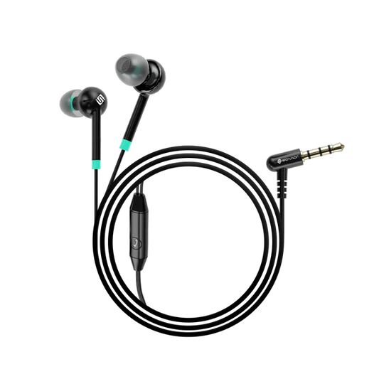 Wired Stereo Earphones with 3.5mm Jack | In-Ear Handsfree with Microphone