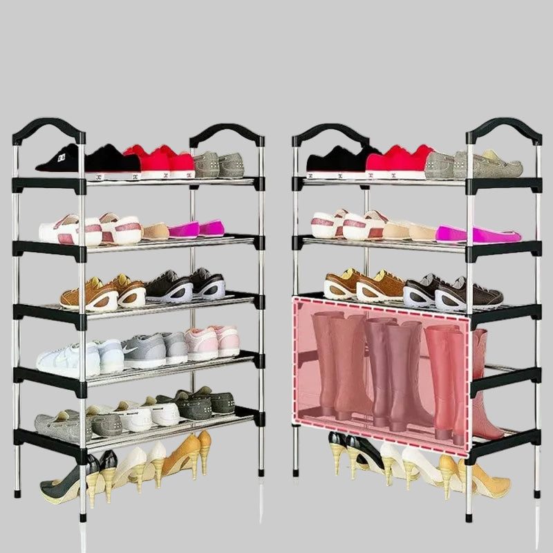 5-Tier Shoe Rack Organizer | Space-Saving Multi-Layer Shoe Storage Shelf
