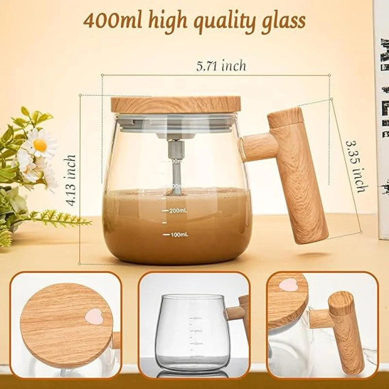 USB Rechargeable Magnetic Stirrer for Coffee,