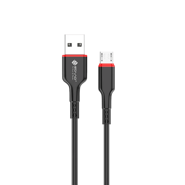 Micro USB Fast Charging Cable | Durable USB Data Sync & Charging Cable (Black)