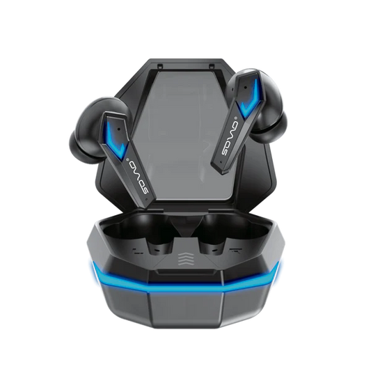 SOVO SBT-922 GAMO Series Gaming Earbuds | Bluetooth 5.4 TWS Earbuds with ENC & RGB Case