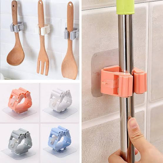 Multi purpose brush holder