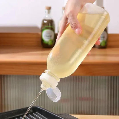 Automatic Flip Top Oil & Sauce Dispenser Bottle