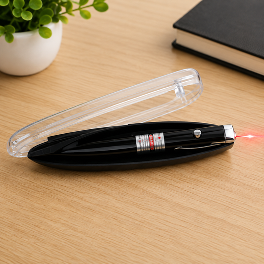Mini 2 in 1 LED Flashlight & Laser Pointer Pen