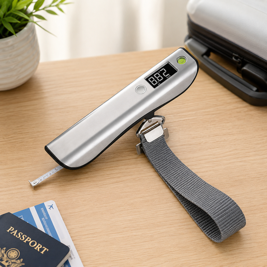 Digital Luggage Scale with Built in Tape Measure