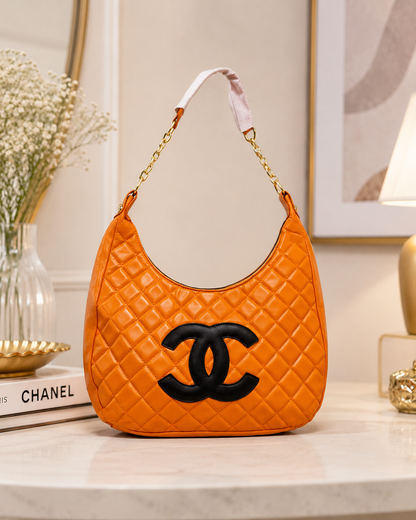 Women's Diamond Stitched Shoulder Bag,