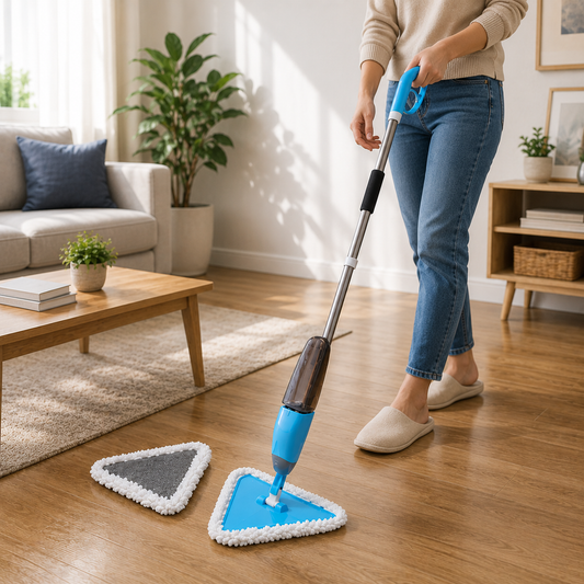 Triangle Spray Mop with Built-In Water Tank