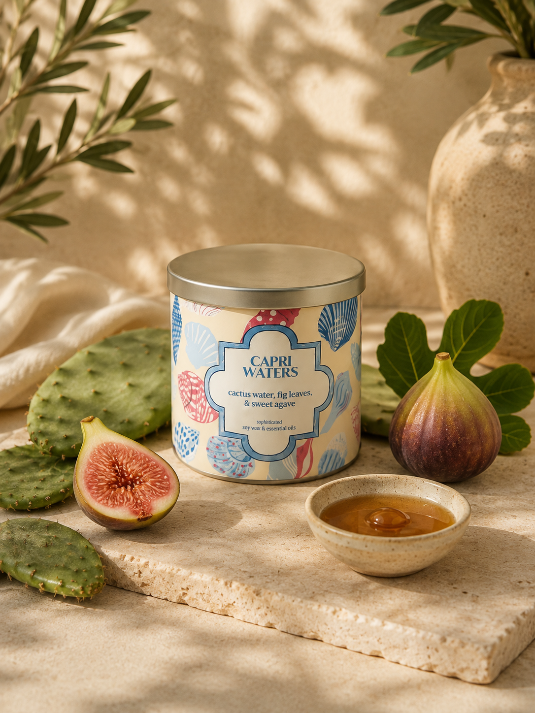Capri Waters Scented Candle