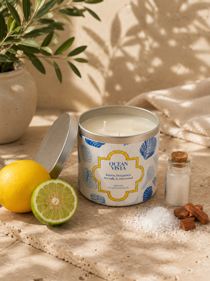 Ocean Vista Scented Candle