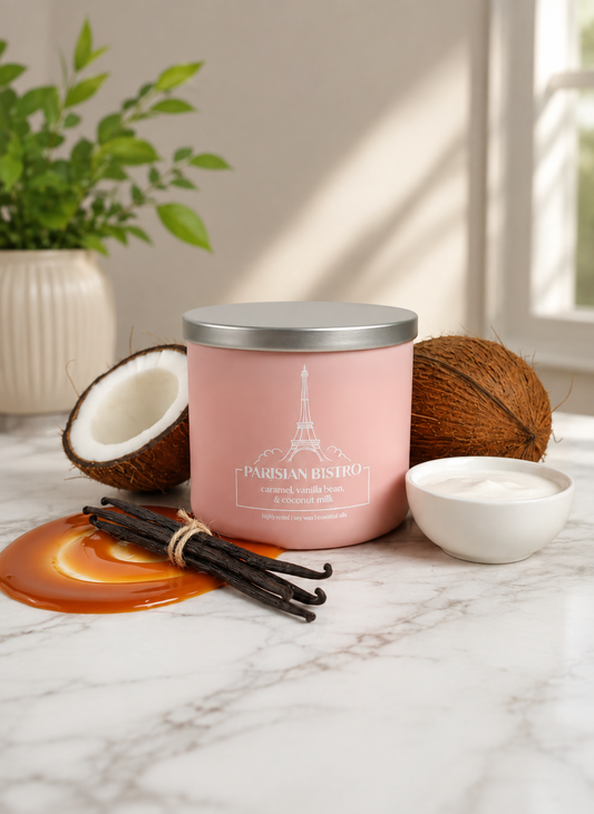 Parisian Bistro Candle