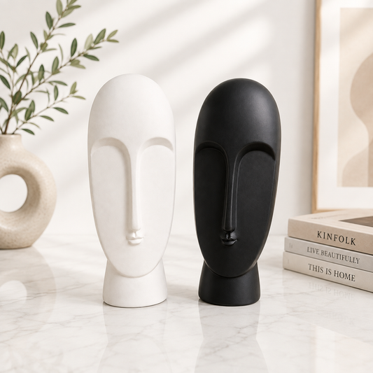 Minimalist Art Decor for Shelf, Console Table & Office Desk