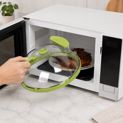 Microwave Splatter Cover with Handle
