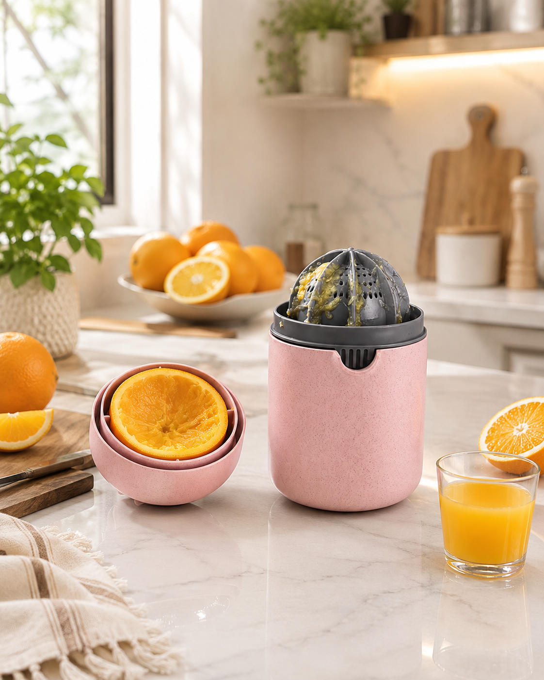 Manual Hand Press Citrus Juicer