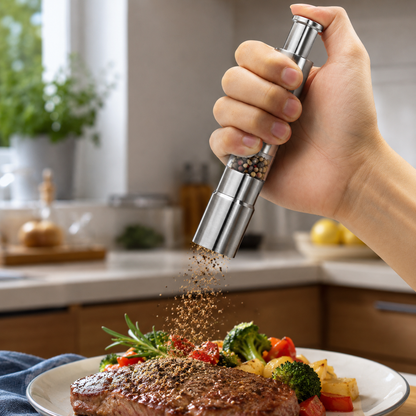Manual 2 in 1 Salt and Pepper Grinder