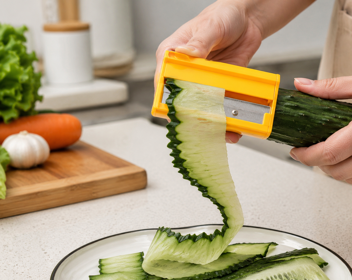 Handheld Vegetable Julienne Cutter