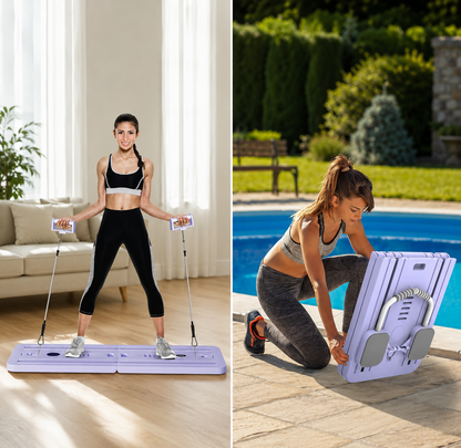 Foldable Pilates Exercise Board
