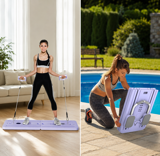 Foldable Pilates Exercise Board