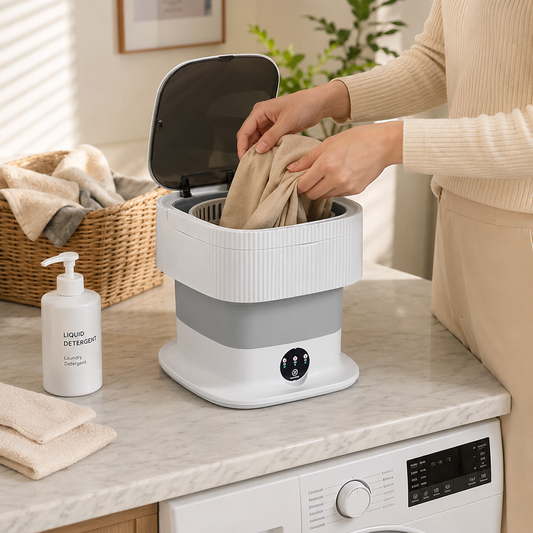 Portable Foldable Mini Washing Machine 11Ltr