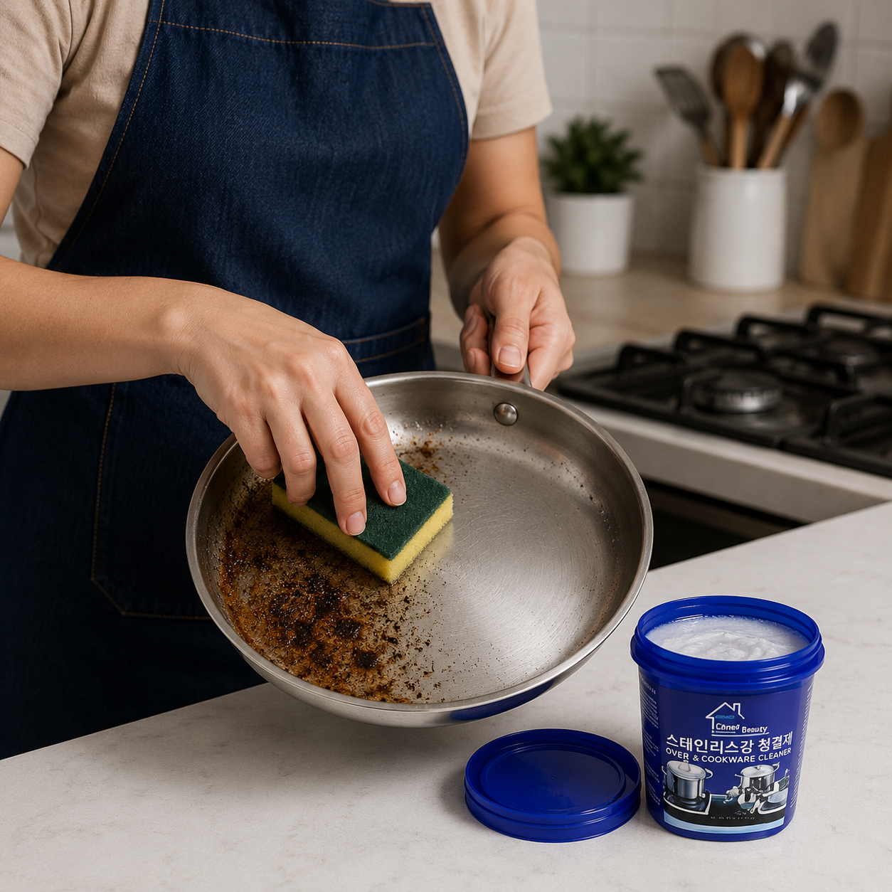 Stainless Steel Cookware Cleaning Paste