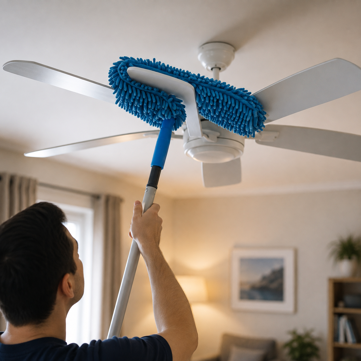 Extendable Microfiber Ceiling Fan Duster
