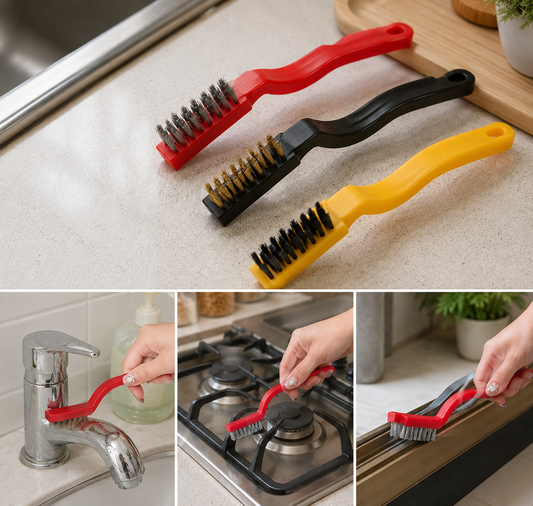 Multi-Purpose Wire Cleaning Brush Set 3Pcs