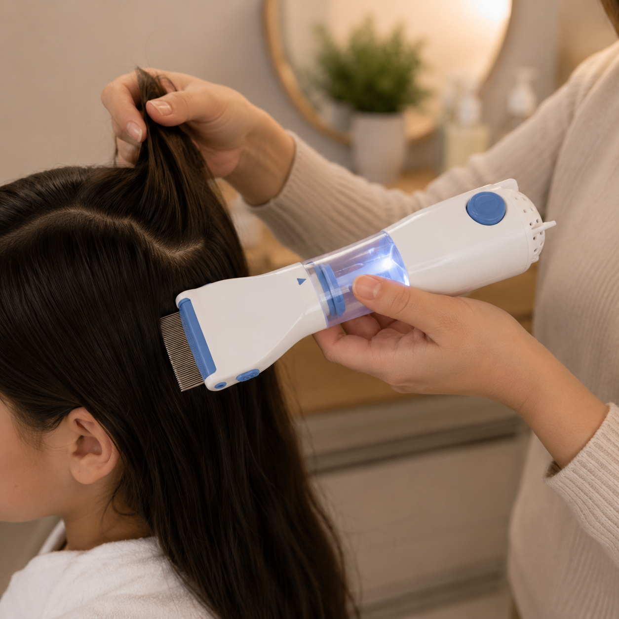 Electric Anti-Lice V Comb