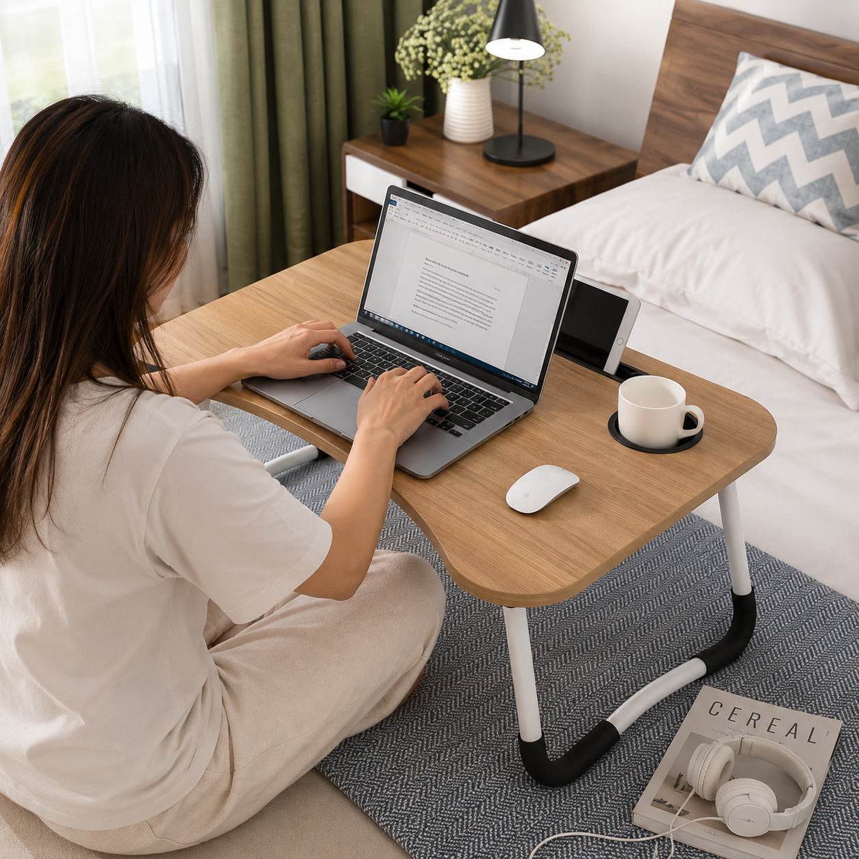 Foldable Laptop Bed Table