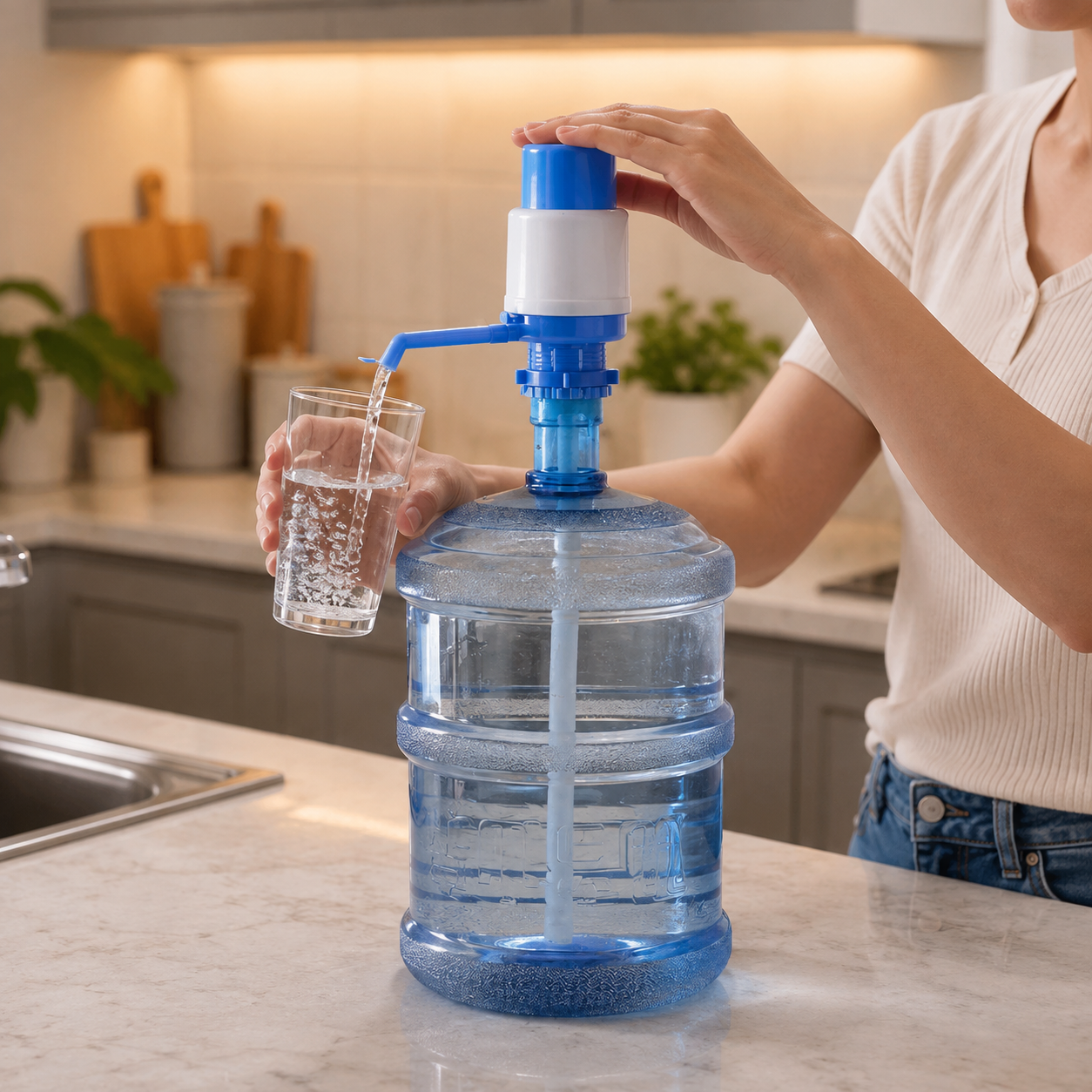 Manual Water Bottle Dispenser