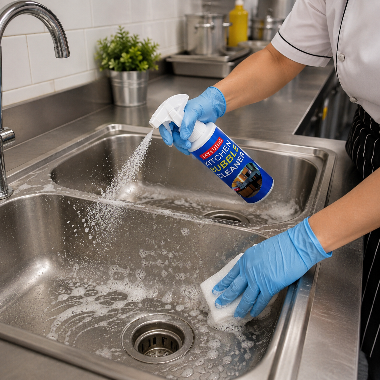 Kitchen Bubble Foam Cleaner Spray