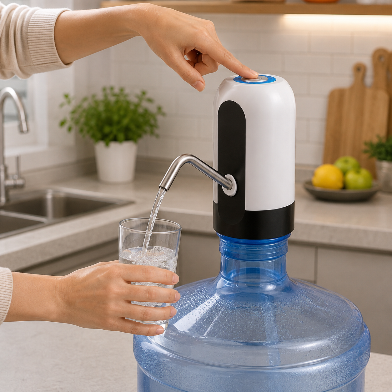 Automatic Water Bottle Pump Dispenser