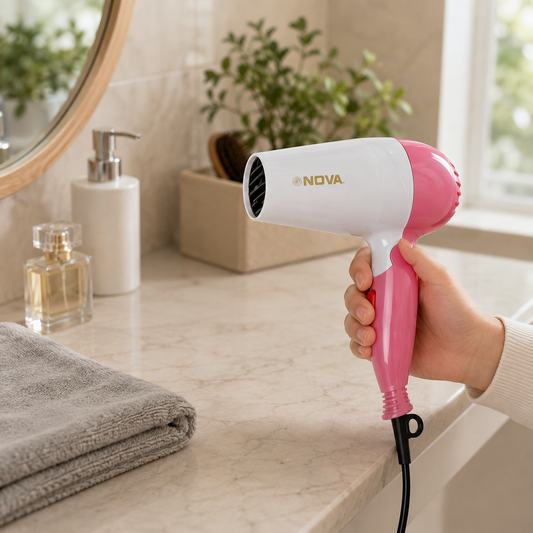 Nova Foldable Hair Dryer 1000W