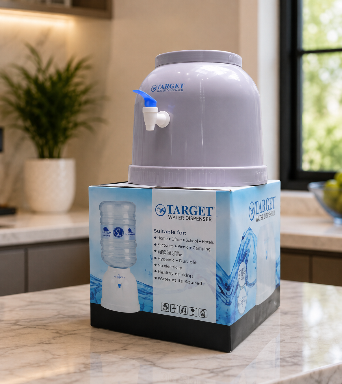 Mini Water Dispenser Base with Faucet