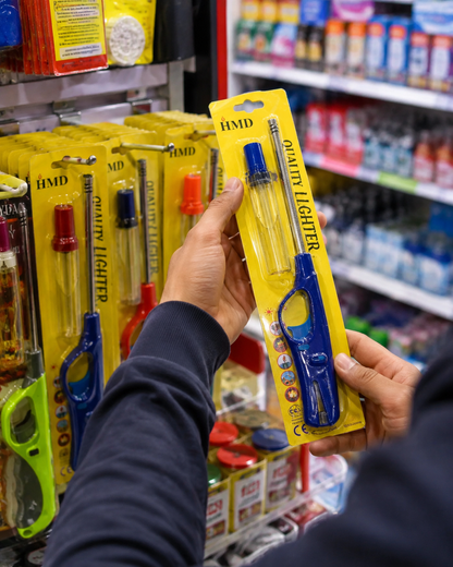 Long Refillable Butane Gas Lighter