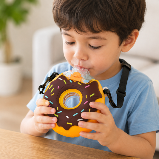 Cute Donut Water Bottle for Kids