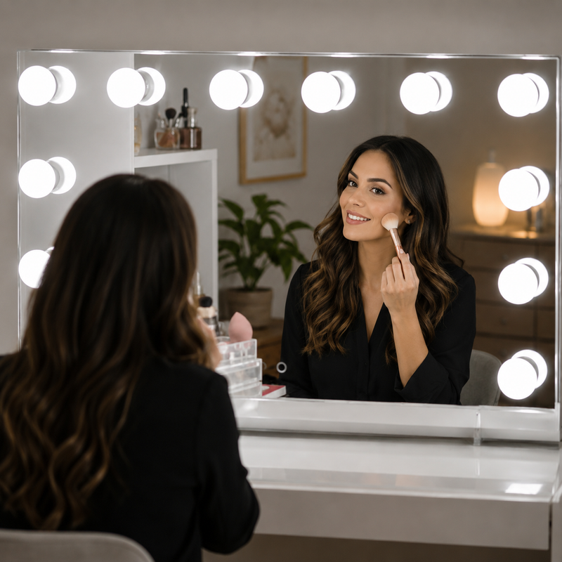 Hollywood Vanity Mirror with LED Lights