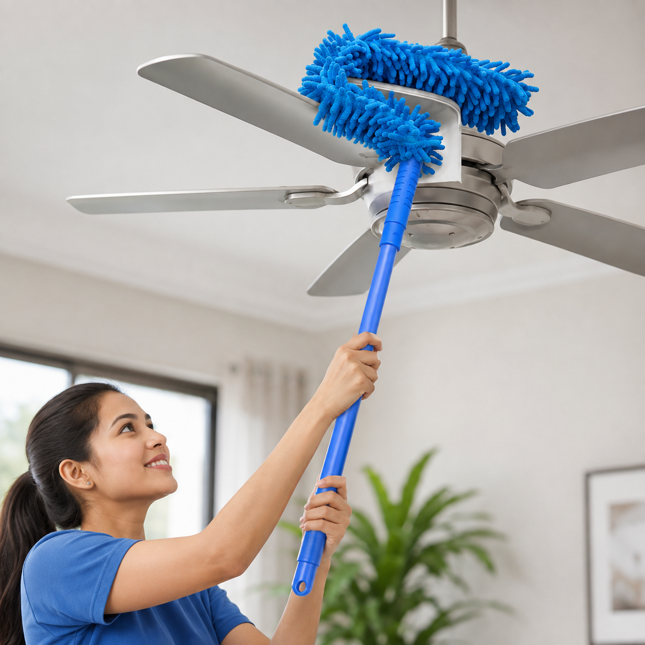 Extendable Ceiling Fan & Cobweb Duster
