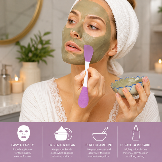 Silicone Face Mask Applicator Brush,