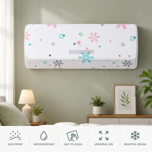 Water Resistant Air Conditioner Dust Cover for Indoor Wall
