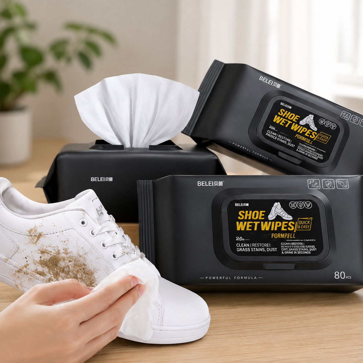 Shoe Cleaning Wet Wipes