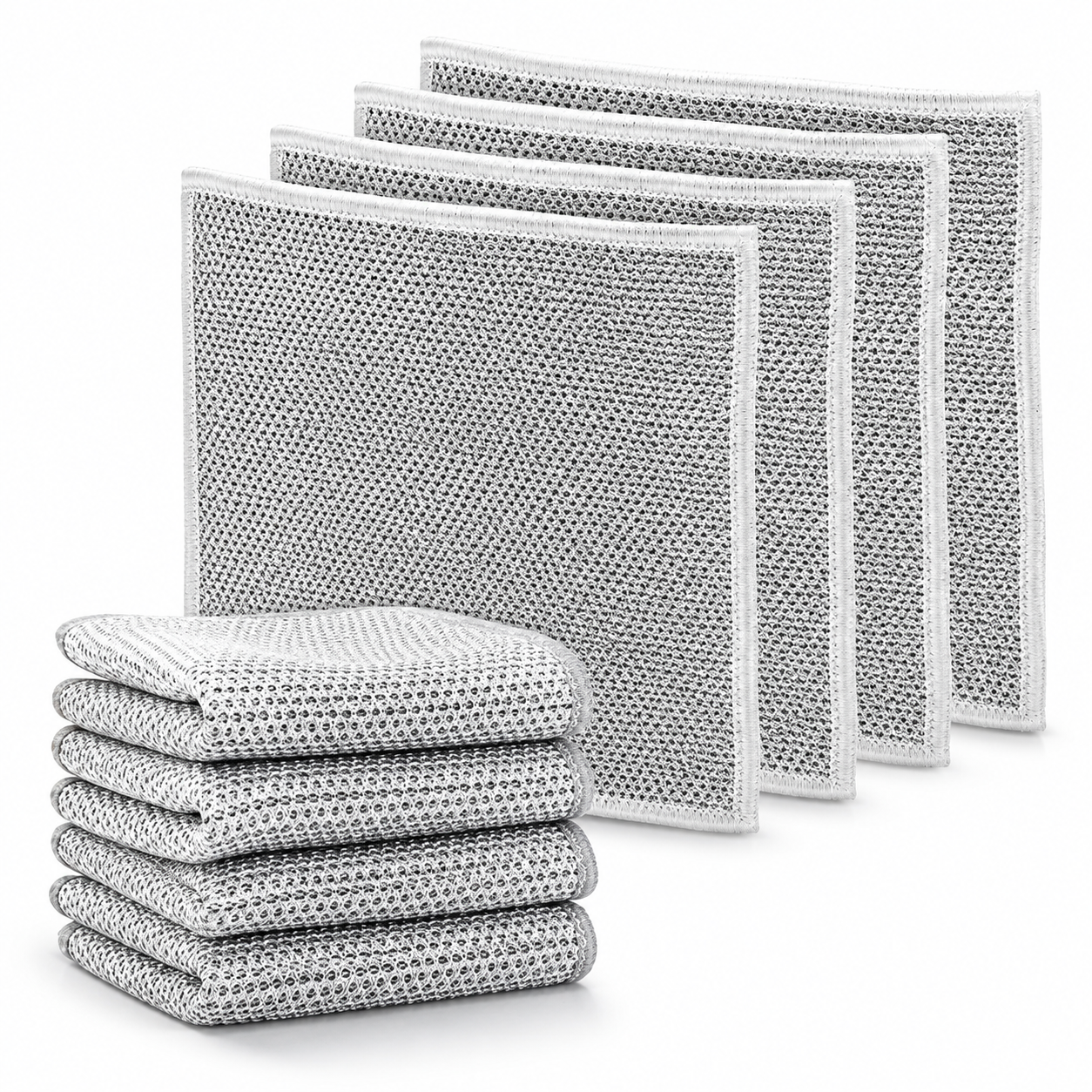 Product Title  Wire Dishcloth Scrubber 10Pcs