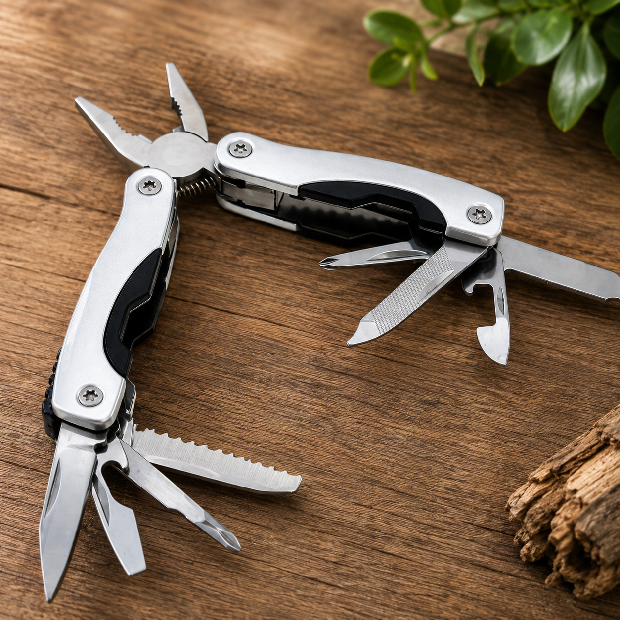Folding Multi Function Pocket Tool with Knife,