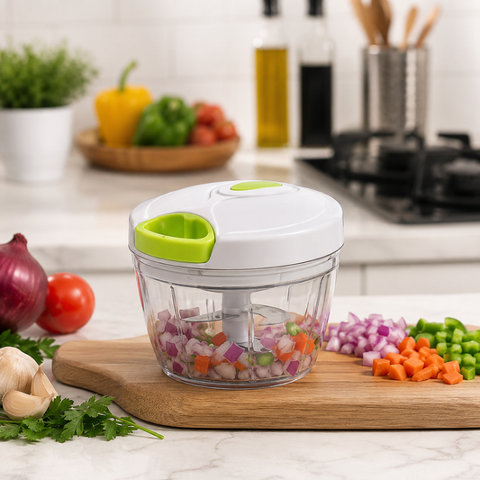 Pull String Vegetable Chopper,