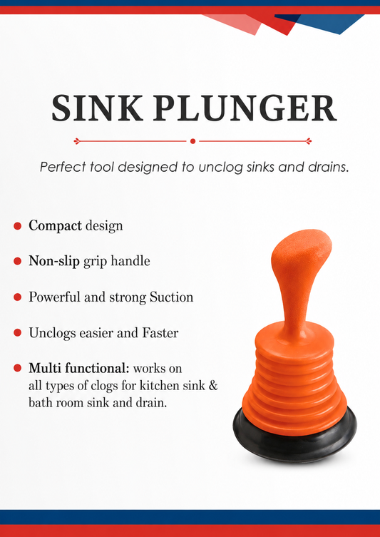 Heavy Duty Sink Plunger