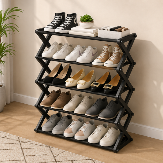 Multi-Layer Shoe Organizer for Entryway