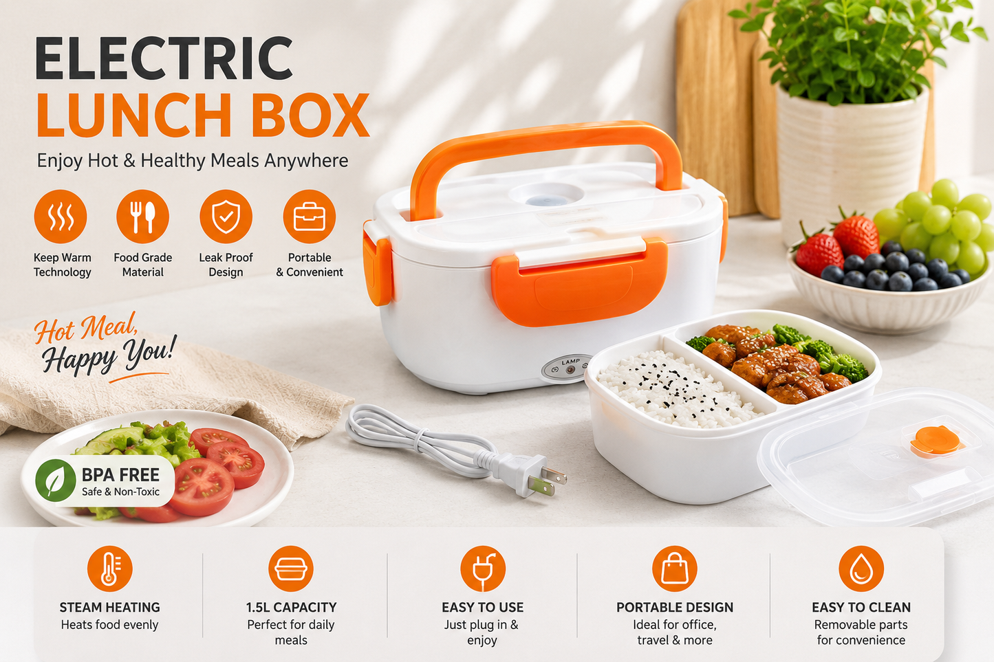 Household Electric Lunch Box